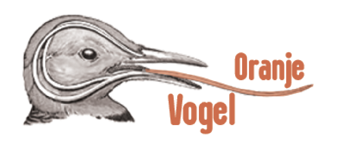 Logo oranje Vogel